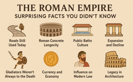 The Roman Empire: 10 Surprising Facts You Didn’t Know